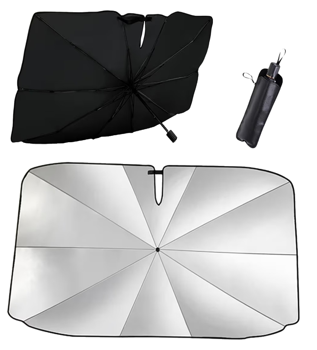car windshield sun shade umbrella