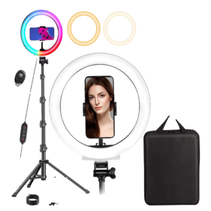 ring light with tripod