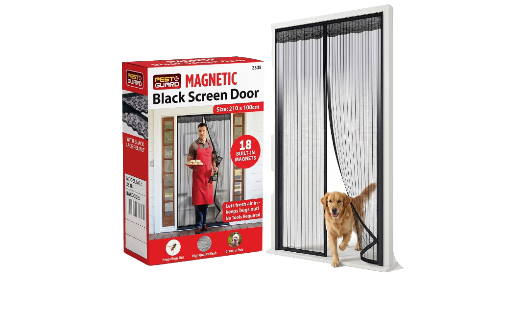 magnetic fly door screen