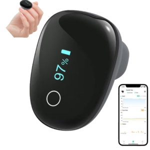Finger pulse oximeter