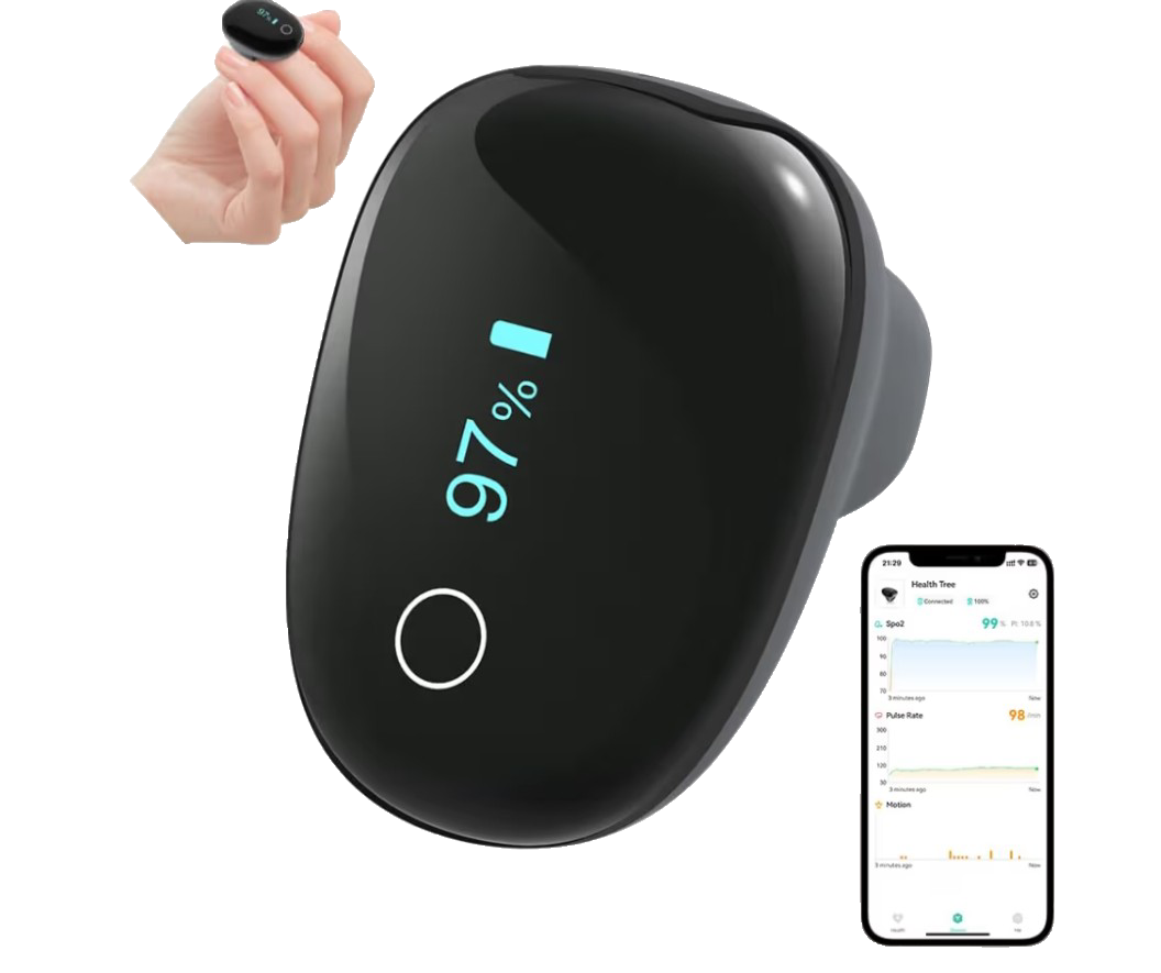 Finger pulse oximeter