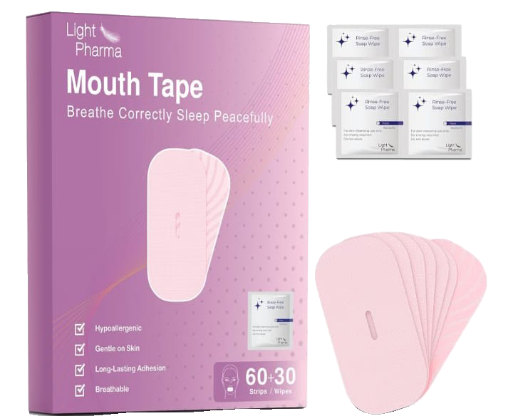 Mouth tape for sleeping